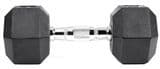 Rubber Hex Dumbbell Fitness Gym Strength Weight Training