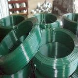 Green Color PVC Coated Wire