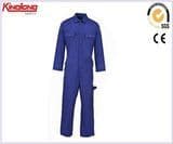 Cotton Polyester Fr Anti-Static Protective Workwear Coverall for Hospital/Industry