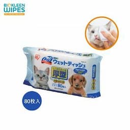Biokleen in Stock Antifungal Kitten Antiseptic Medicated Puppy 100% Moist Biodegradable 100PCS/Bag Grooming Tools Shampoos Pet Wipes