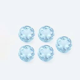 4mm round Sky Blue Topaz Natural Origin Premium Quality November Birthstone for Jewelry Making IGI Certified Loose Gemstone Ring