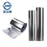 Metallic Alu Foil Bubble Thermal Insulation Materials Roll Roofing Greenhouse
