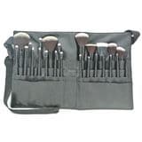Professional Cosmetic Brush Set with Pocket and Belt