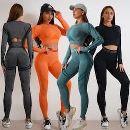 Wholesale 2 Pieces Sexy Yoga Set Sexy Women Yoga Leggings Gym Wear