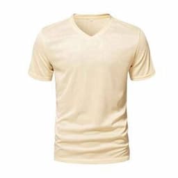 2022 V Neck T Shirts Men plain golf polo Tshirt Custom 100% Cotton Plain Men's T-shirts Long Sleeves Performance Gym golf tee