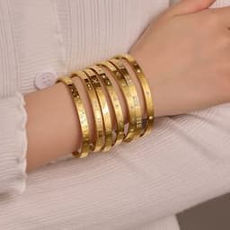 Custom Inspirational Jewelry Fashion Stainless Steel Cuff Bangle Bracelet