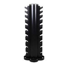 Hex Rubber Dumbbell Display Rack, Strong and Safe, Made of Iron, Customized Colors are Accepted