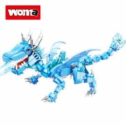 Woma Toys Wish Hot Sale Jurassic World Flying Dragon Legend Assemble Bricks Building Blocks Toys Dinosaurios Puzzle Game Toy DIY