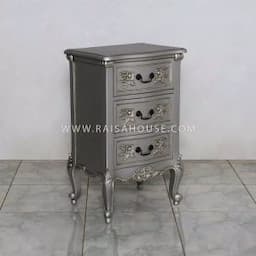 French Style Bedside Table