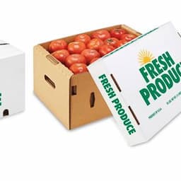 Offset printing on cardboard box