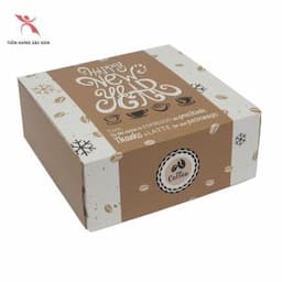 Offset printing on cardboard box