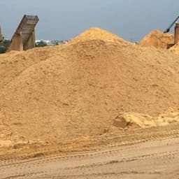 Construction sand